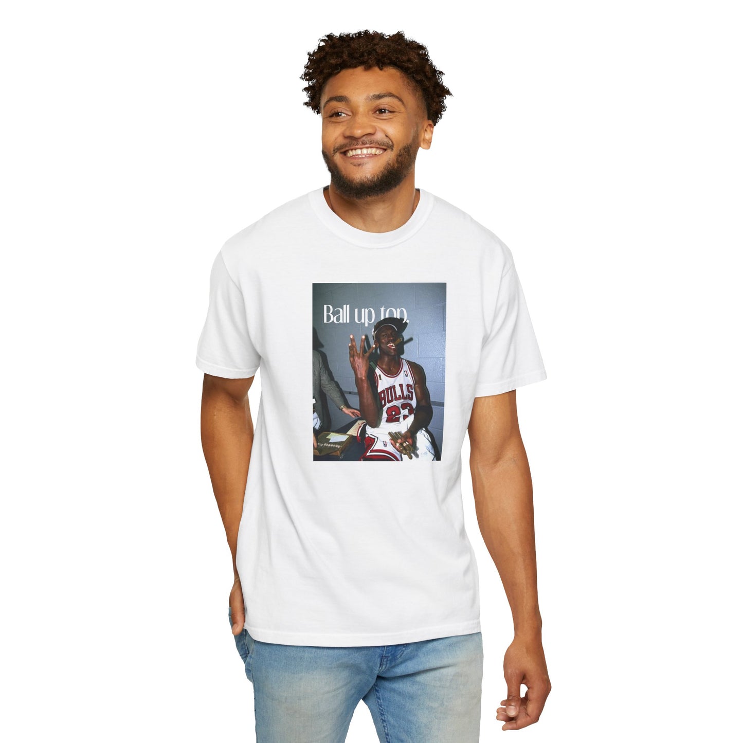 Ball up top "Jordan" Tee